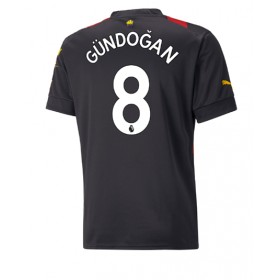 Herren Fußballbekleidung Manchester City Ilkay Gundogan #8 Auswärtstrikot 2022-23 Kurzarm